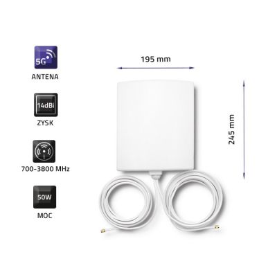 3. QOLTEC 5G ANTENNA | 14DBI | EXTERNAL