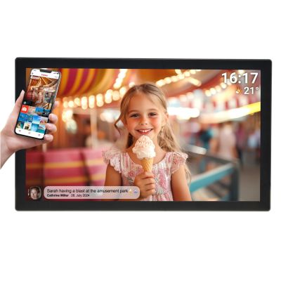 5. Denver photo frame with FRAMEO 31.5" 32GB black