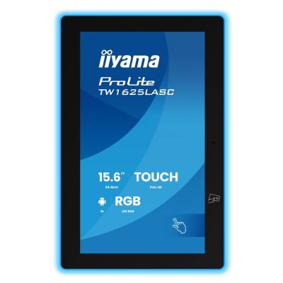 14. iiyama TW1625LASC-B3PNR conference room display. 39.6 cm (15.6") 1920 x 1080 px LED Wi-Fi 6 (802.11ax), Wi-Fi 5 (802.11ac), Wi-Fi 4 (802.11n), 802.11g, 802.11a, 802.11b Black Bluetooth