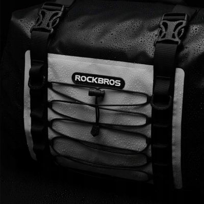 5. Rockbros AS-010BGR motorcycle bag, waterproof - gray