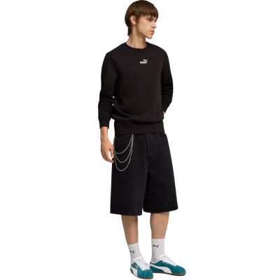 5. Puma ESS Small No. 1 Logo Men's Sweatshirt Black 692913 01