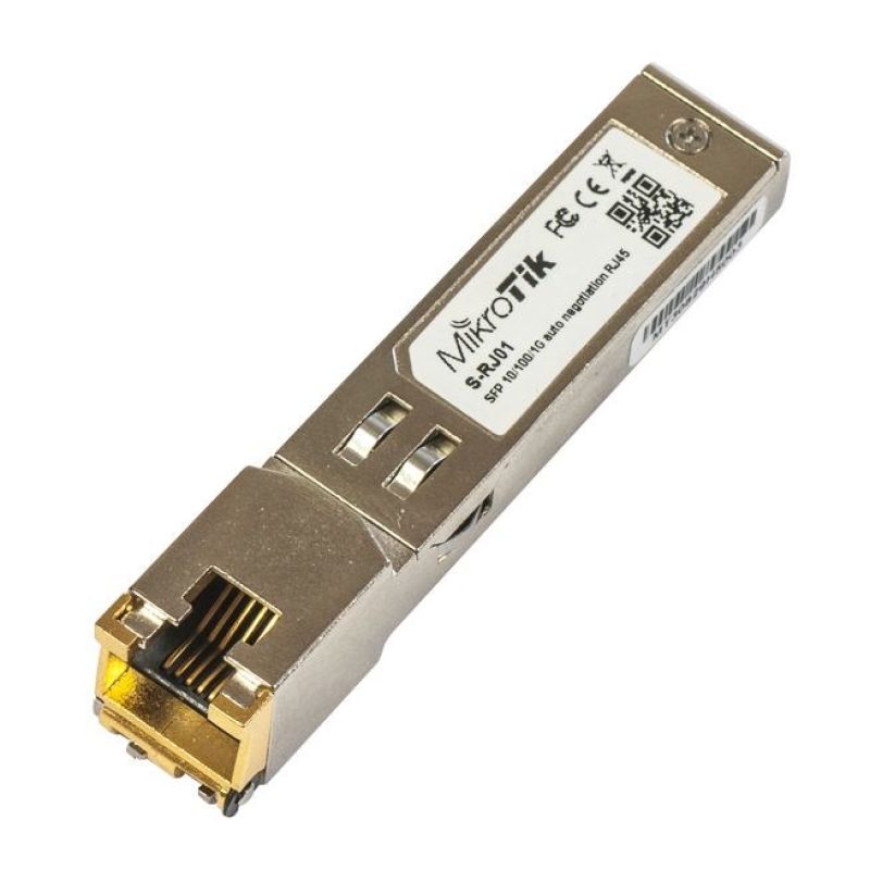Mikrotik S-RJ01 module for Gigabit Ethernet network switches
