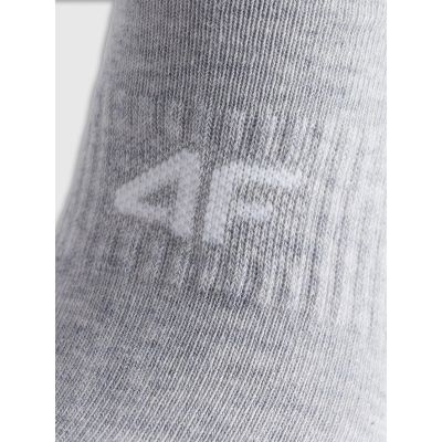 5. Women's Casual Ankle Socks (SET OF 3) 4F 4FWMM00USOCF474-90S