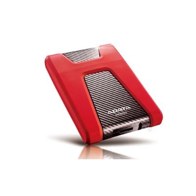 3. External HDD Drive ADATA HD650 (1TB; 2.5"; USB 3.2; red)