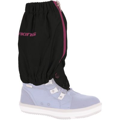 VIKING Jamari Kids Children’s Gaiters, Black/Pink