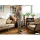 11. Folding walking stick (silver)