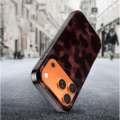 8. Tech-Protect Lamano MagSafe case for iPhone 17 Pro - black and red