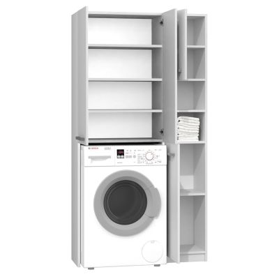 5. MARPOL DD BATHROOM SET, MATT WHITE CABINET