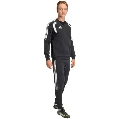 6. Men's adidas Tiro 26 League Sweat Crew Black and White KF3413