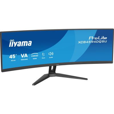 3. iiyama ProLite XCB4594DQSU-B1 computer monitor 113 cm (44.5") 5120 x 1440 px Dual QHD LED Black