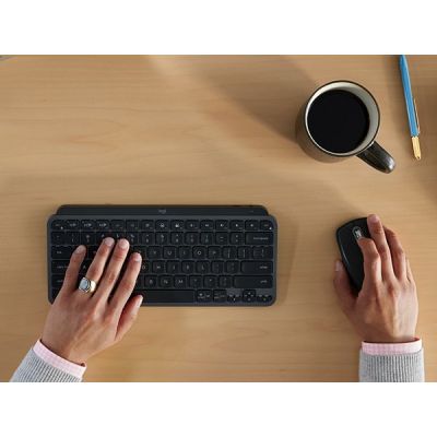 16. Logitech MX Anywhere 3S Pale Grey Mouse