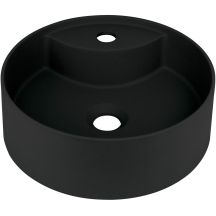 Granite countertop washbasin with space for a tap