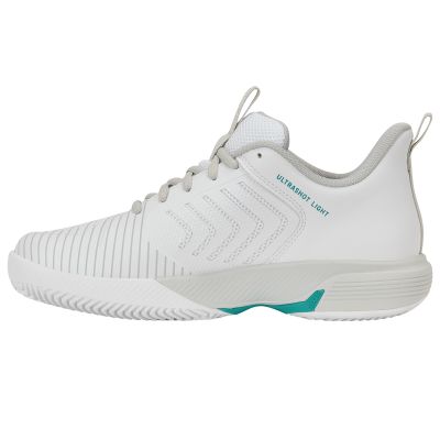 5. K-Swiss ULTRASHOT LIGHT CLAY WHITE/DAWN BLUE/BALTIC-M (94742-177-M)