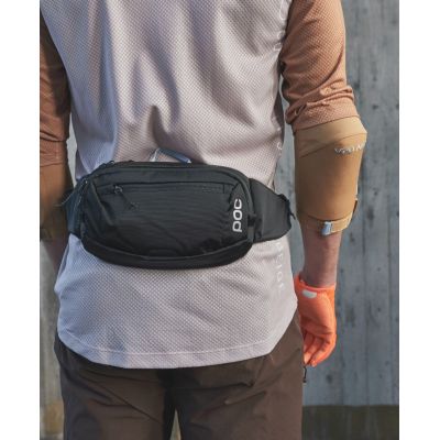 5. POC Lamina Hip Pack Black