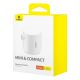 8. Baseus PocketGo Portable Rechargeable Camping Air Pump – White
