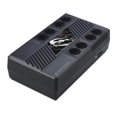 PowerWalker VI 800 MS FR Line-interactive technology 800 VA 480 W 8 x mains sockets