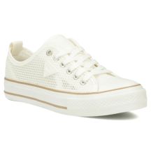 Filippo DTN7856 women's white mesh sneakers