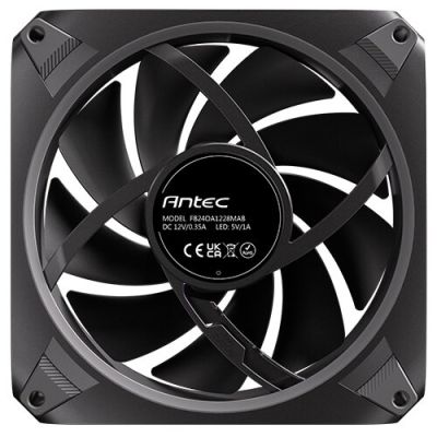 Antec Orbit 120 ARGB Case Fan, 12 cm, Black