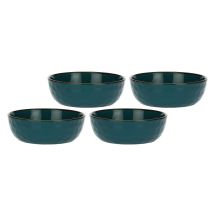 Set of 4 Concerto Ottanio salad bowls - Blue-green, 20 cm