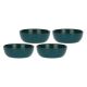 Set of 4 Concerto Ottanio salad bowls - Blue-green, 20 cm