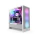 10. NZXT H5 Flow RGB Midi Tower White