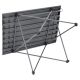 14. FOLDING TABLE 68x46x40CM GREY ALUMINUM IN A COVER