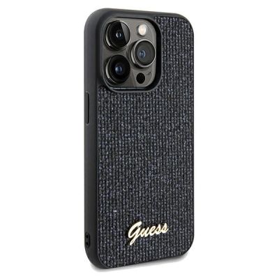 4. Guess Disco Metal Script case for iPhone 13 Pro / 13 - black