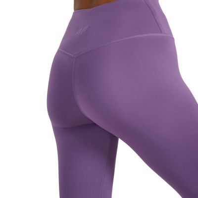 12. 4F FNK F360 women's leggings purple 4FWAW25TFTIF360 53S