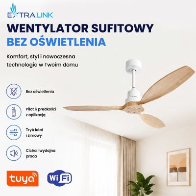 9. EXTRALINK NATURE PURE 52 SMART WIFI