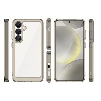 2. Outer Space Case for iPhone 16e / 17e with Flexible Frame - Translucent, Black