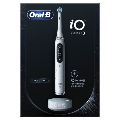 16. Oral-B iO Series 10 Stardust White Toothbrush