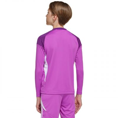6. adidas Tiro 25 Competition purple kids' goalkeeper jersey JJ1934