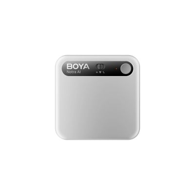 5. BOYA Notra Voice Recorder with AI Transcription - Silver