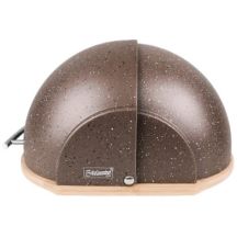 Oval breadbox MR-1678G-BROWN MAESTRO