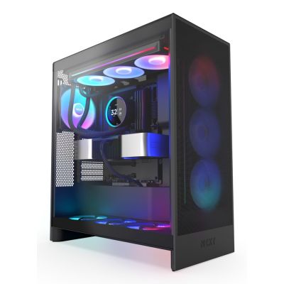13. NZXT Kraken Elite 360 RGB Processor All-in-One Liquid Cooler 12cm Black 1 pc.