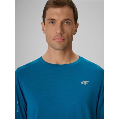 4. Men's quick-drying trekking T-shirt regular 4F 4FRSS26TFTSM2018-33S