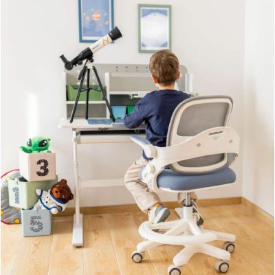 4. Study 5.0 Grey Desk