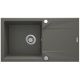 DEANTE EVORA 1-BOWL KITCHEN SINK WITH DRAINER 78X44 CM ANTHRACITE METALLIC ZQJ_T113