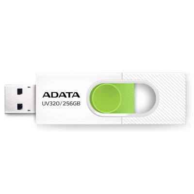 2. ADATA UV320 USB Flash Drive 256GB USB Type-A 3.2 Gen 1 (3.1 Gen 1) Green, White
