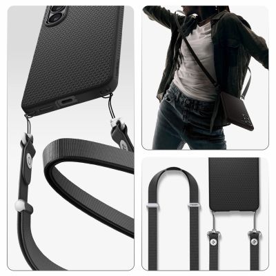 24. Spigen Liquid Air Mag MagSafe Case for Samsung Galaxy S26 - Black