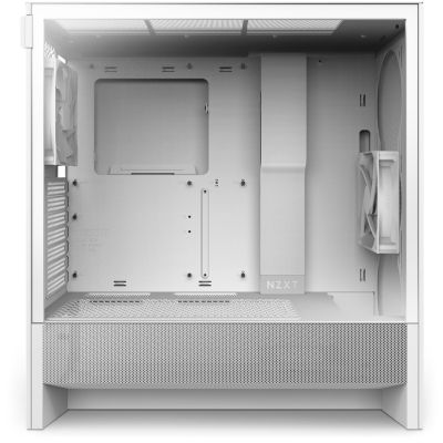 21. NZXT H5 FLOW MIDI TOWER CASE WITH WINDOW WHITE
