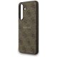 6. Guess 4G Ring Classic Logo MagSafe case for Samsung Galaxy S25 FE - brown