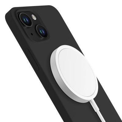 6. 3mk Hardy Silicone MagCase for iPhone 14 Plus - Gray