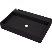 Granite countertop washbasin with space for a tap