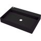 Granite countertop washbasin with space for a tap