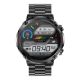 4. Gravity GT21-1+ Smartwatch Black Silicone Strap