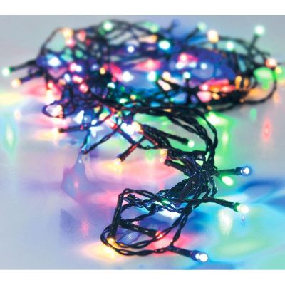 22. CHRISTMAS TREE LIGHTS 120 LED LIGHT CHAIN MULTICOLOR