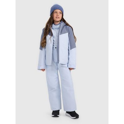 6. Ski jacket 5000 membrane for girls 4F 4FJRAW25TTJAF1034-52S