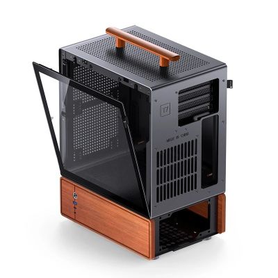 5. Jonsbo T7 PC Case, Midi-Tower, mATX, Tempered Glass