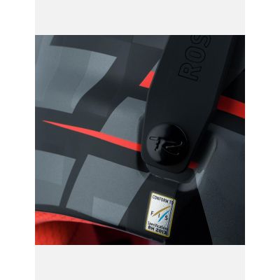 4. ROSSIGNOL HERO Giant Impacts FIS Ski Helmet with Chin Guard